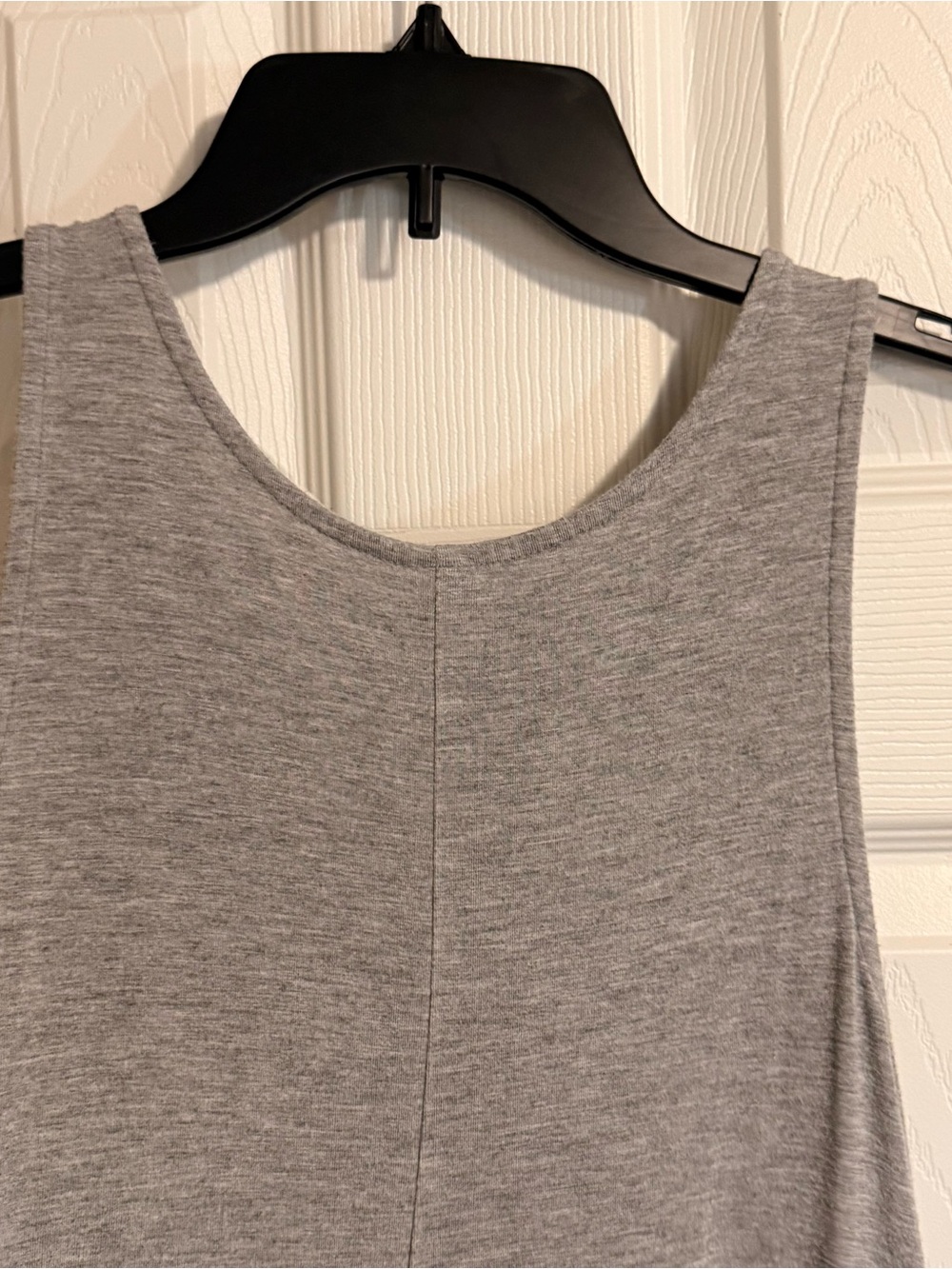Old Navy Gray Scoop Neck Tank Top Dress